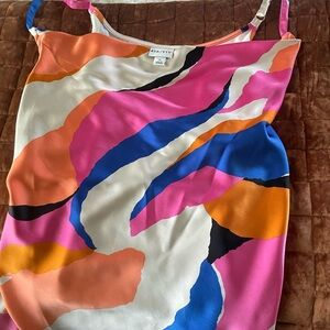 Silk tank top